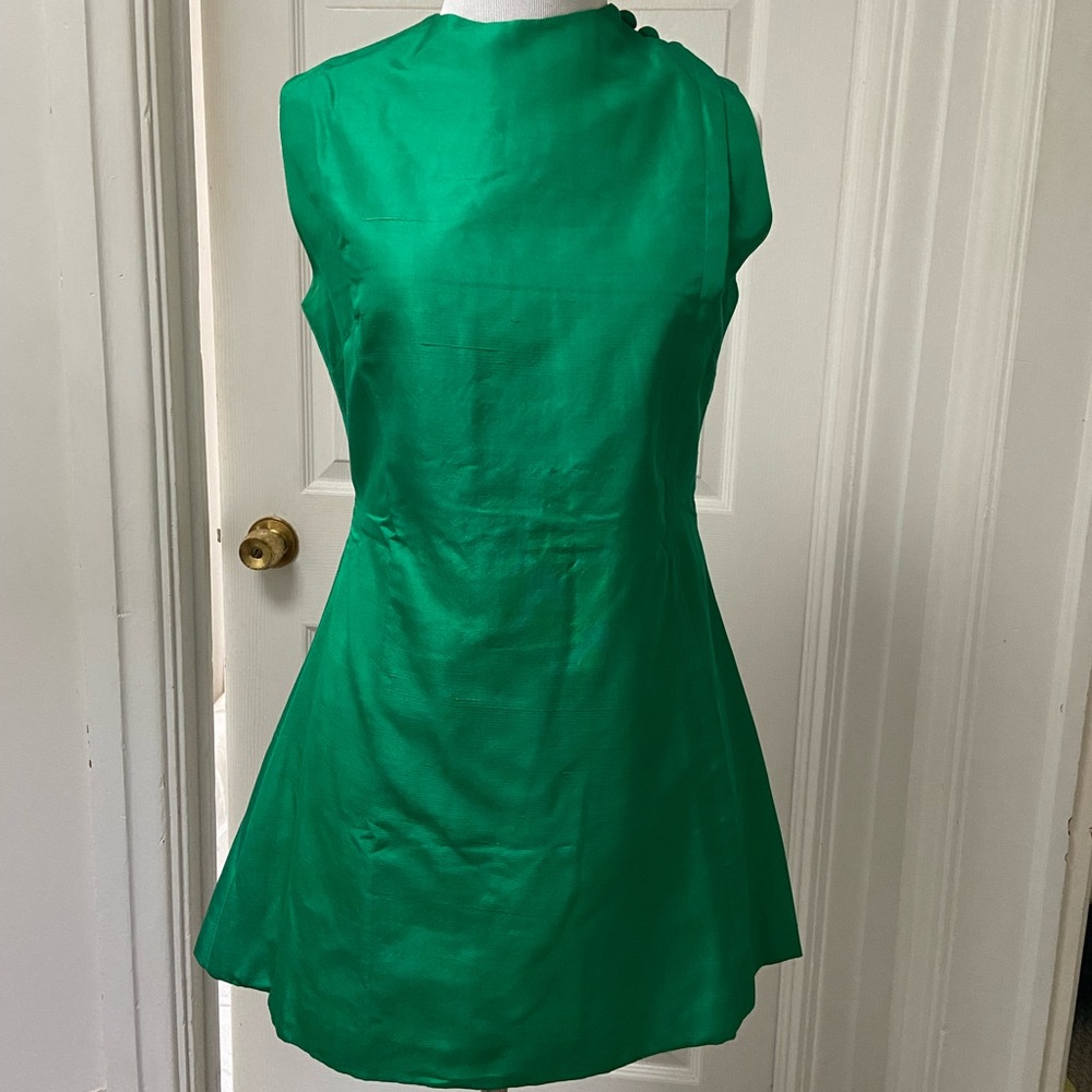 Vintage sleeveless 1940s dress. Small.